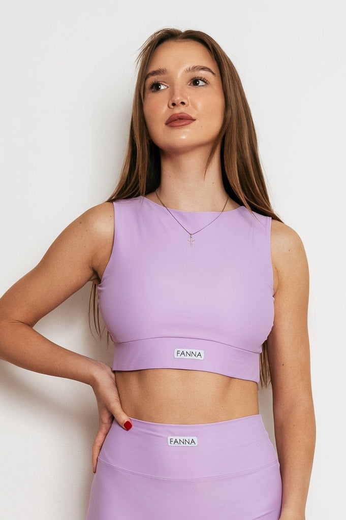 FANNA polewear Activewear LAVENDER / XS REFORMER TOP