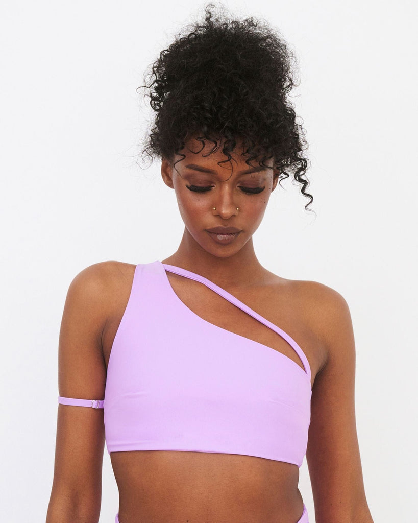 FANNA polewear Swimwear XS / LAVENDER / WITH POCKETS FLOW TOP