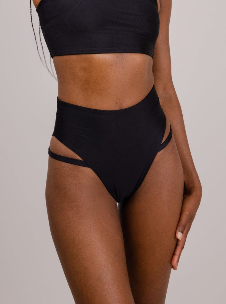 FANNA polewear Swimwear XS / BLACK FLOW BOTTOM