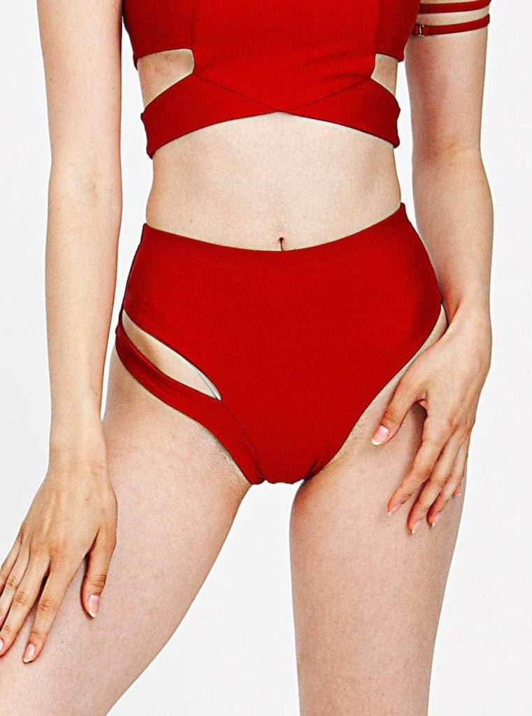 FANNA polewear Swimwear XS / RED GAMMA BOTTOM
