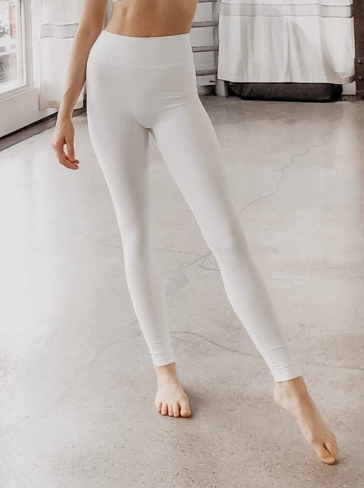 FANNA polewear Activewear XS / WHITE POWER LEGGINGS